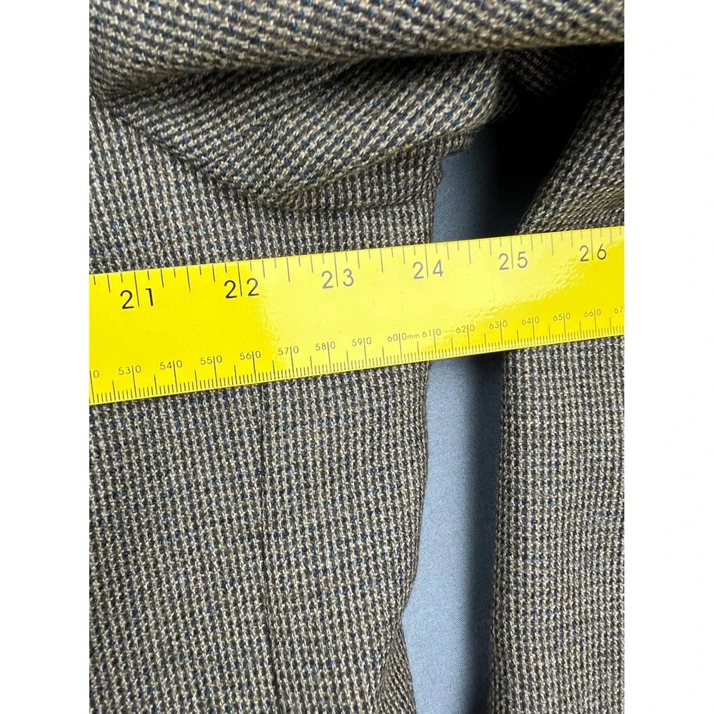 Lauren Ralph Lauren Blazer Mens 48R Brown 100% Wool Sport Coat 2 Button Preowned
